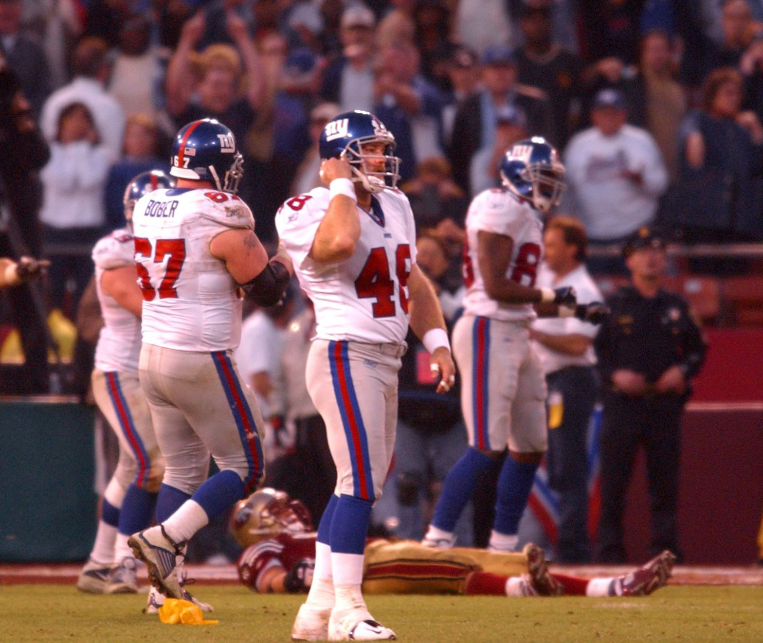 Trey Junkin, NFC wild card game, 2003